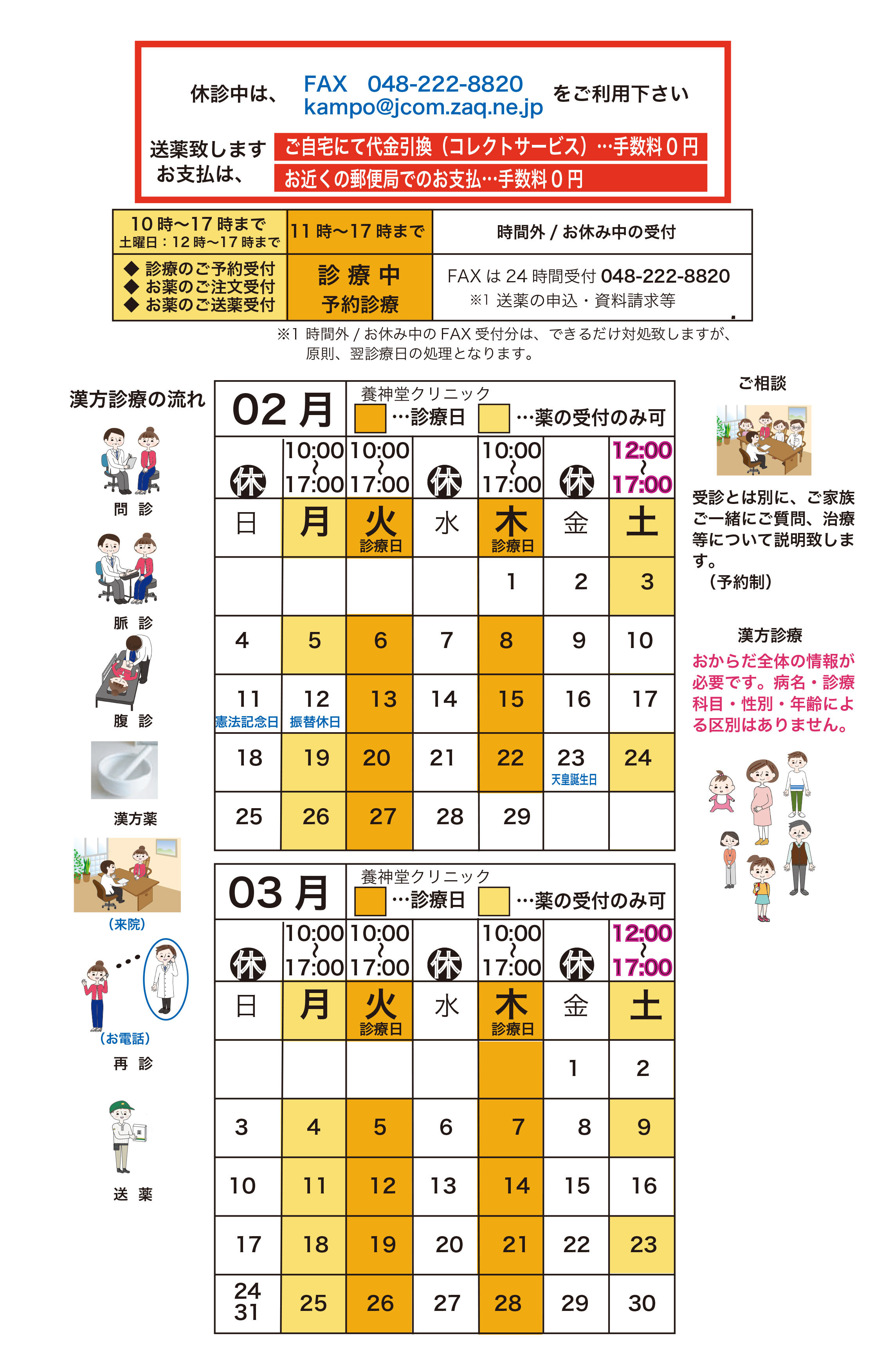 漢方を使ったがん治療は川口市の養神堂クリニックへ